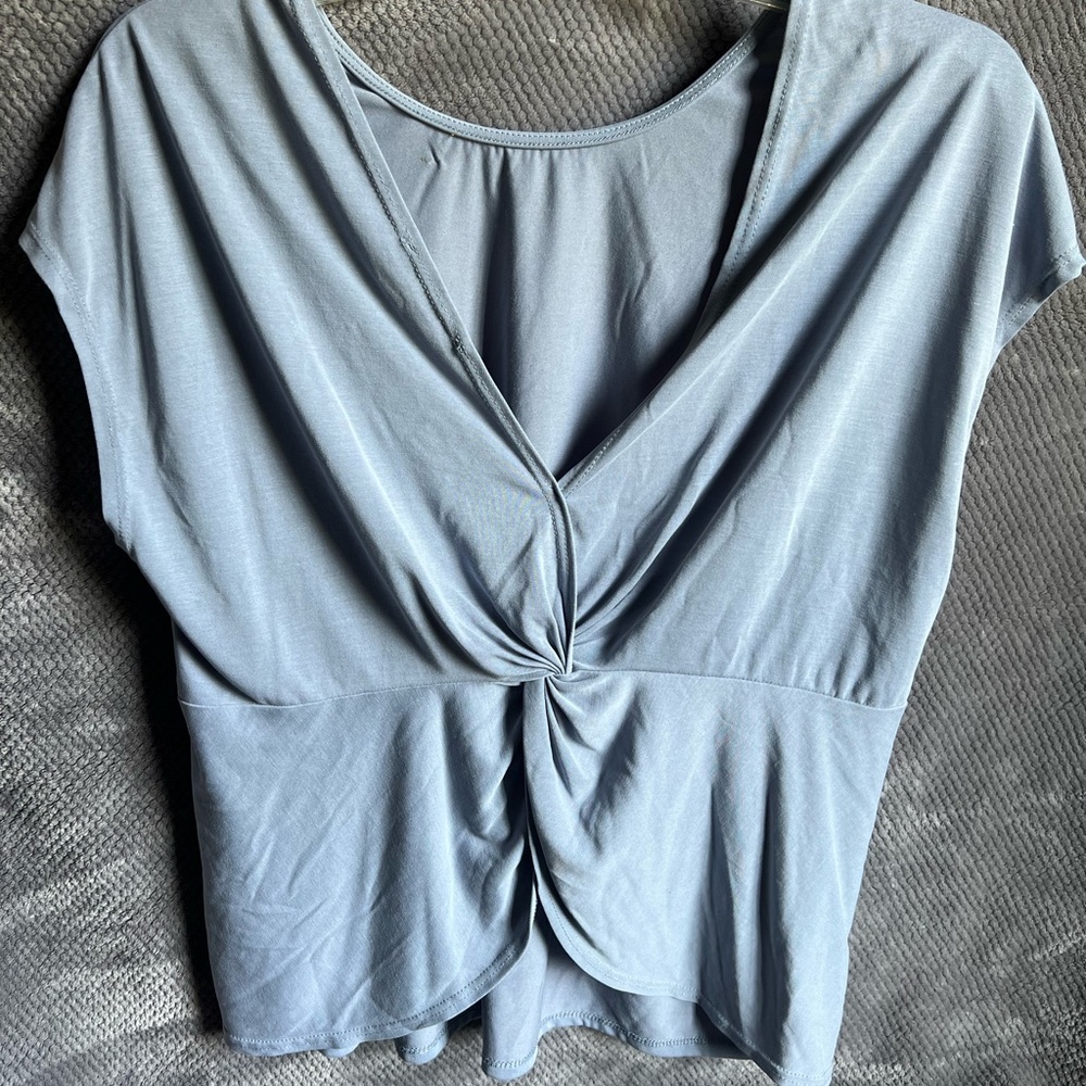 Blue dress shirt